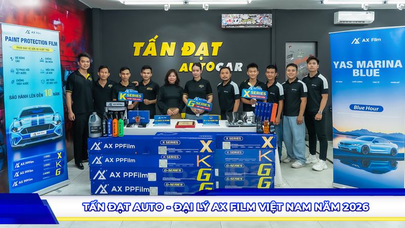 Tấn Đạt Auto - Đại Lý AX Film Việt Nam năm 2026
